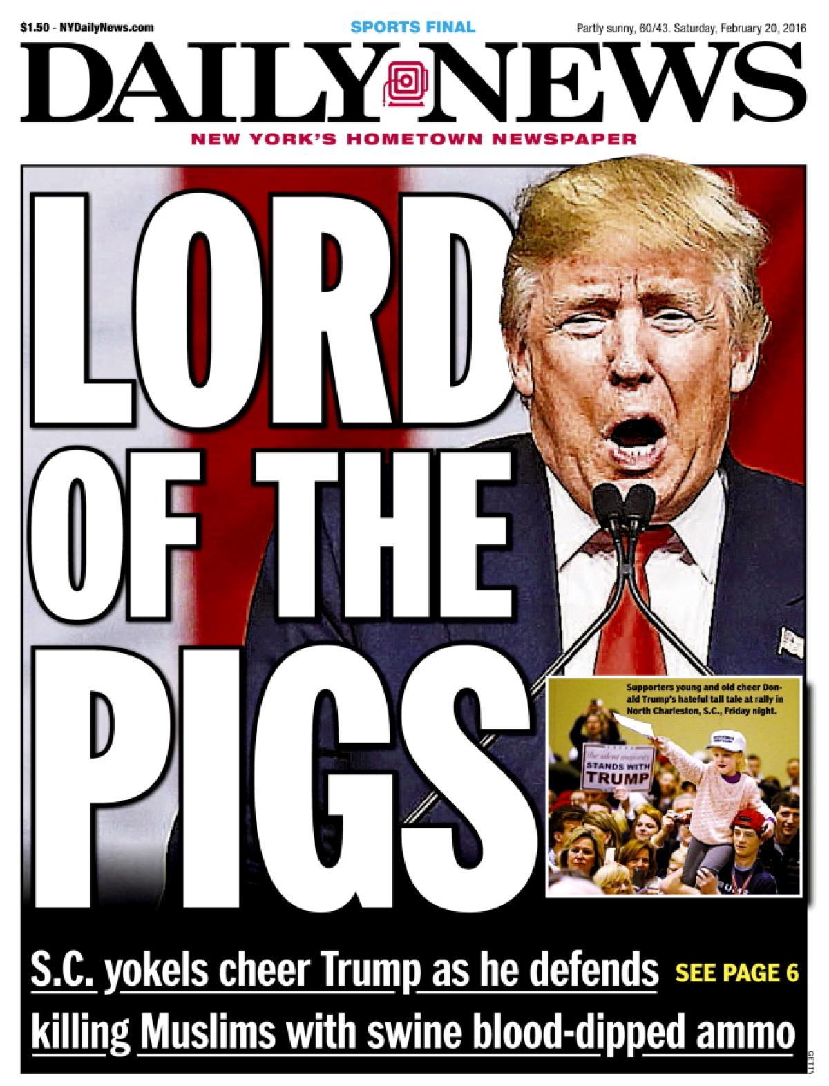 New York Daily News Columnist We Didnt Create Donald Trump We Put 