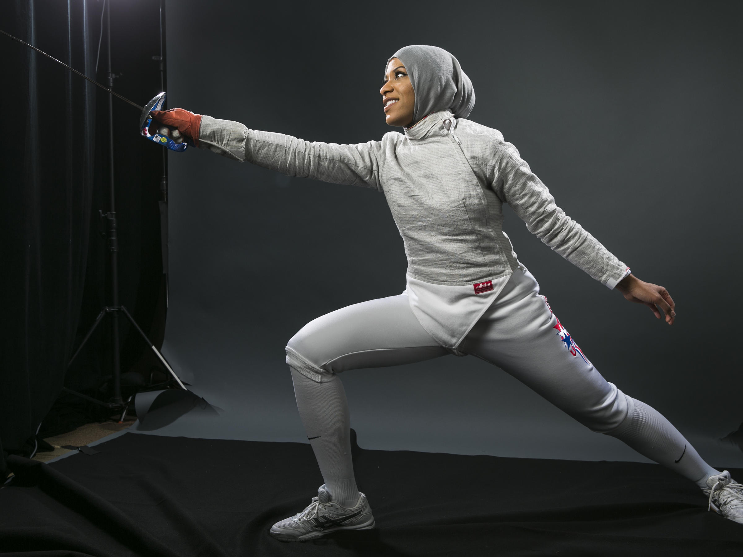 An American Muslim Fencer Lunges Into U S Olympic History In Rio New Hampshire Public Radio