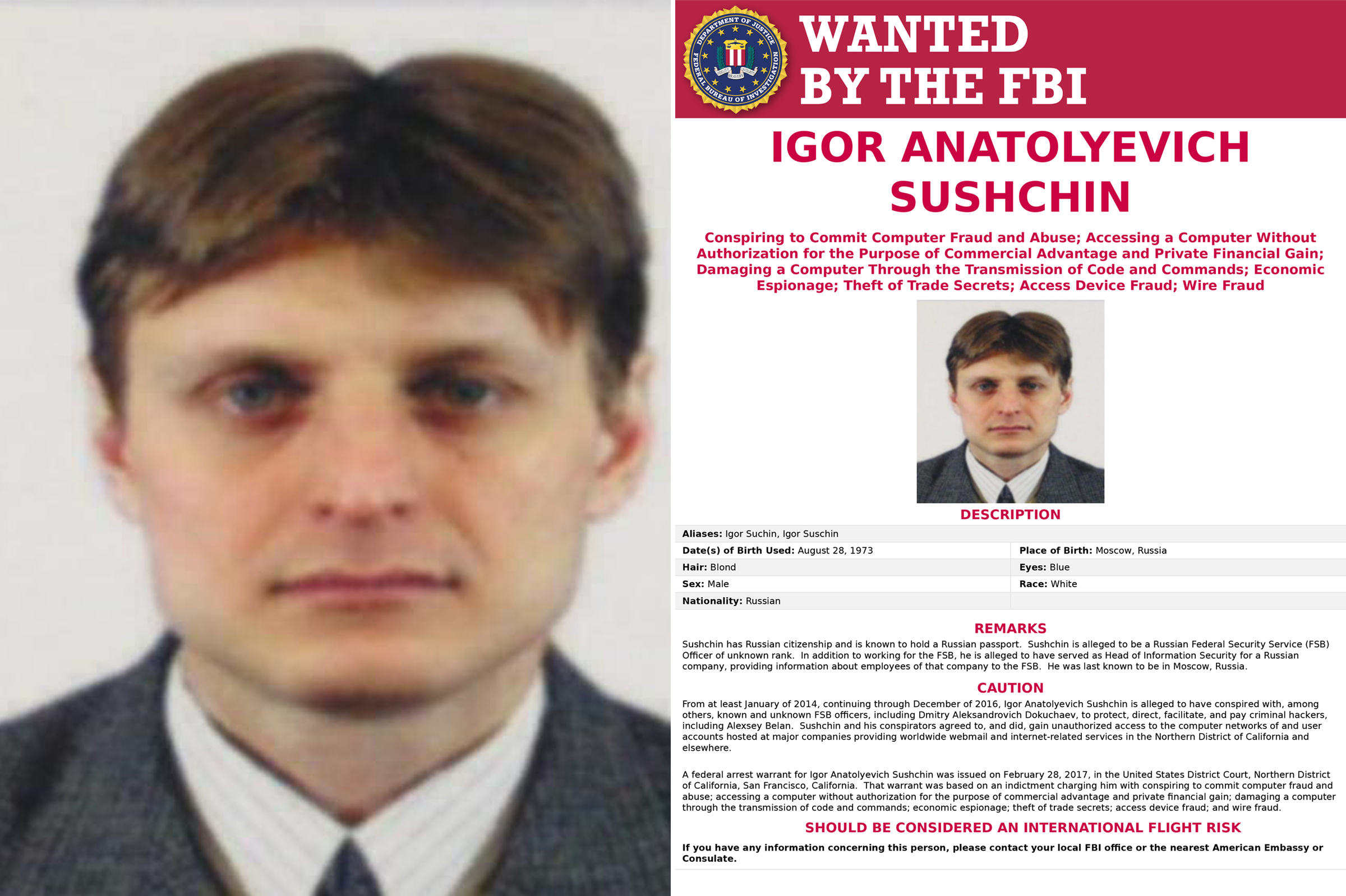 russian dossier fbi text message