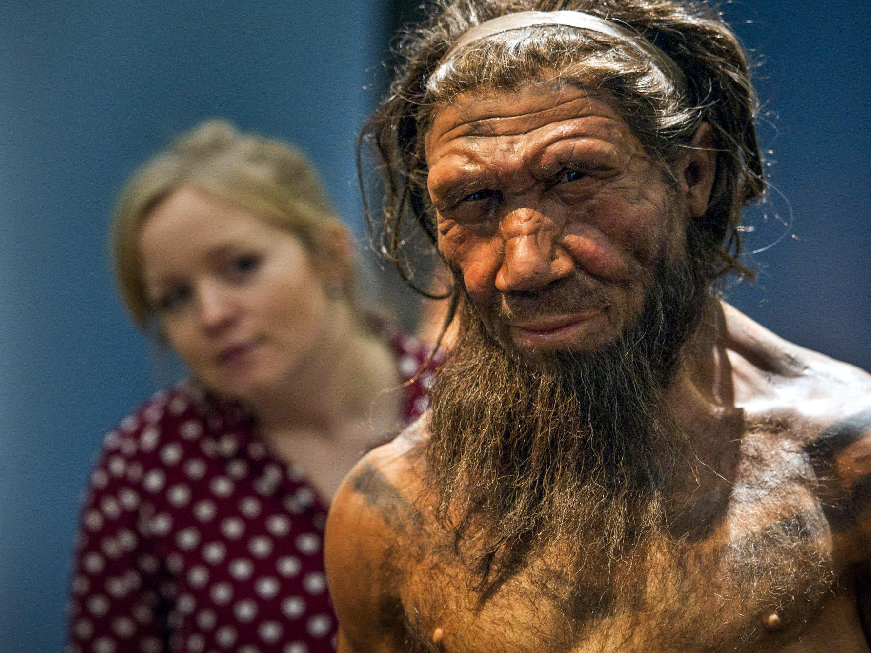 neanderthal meets human