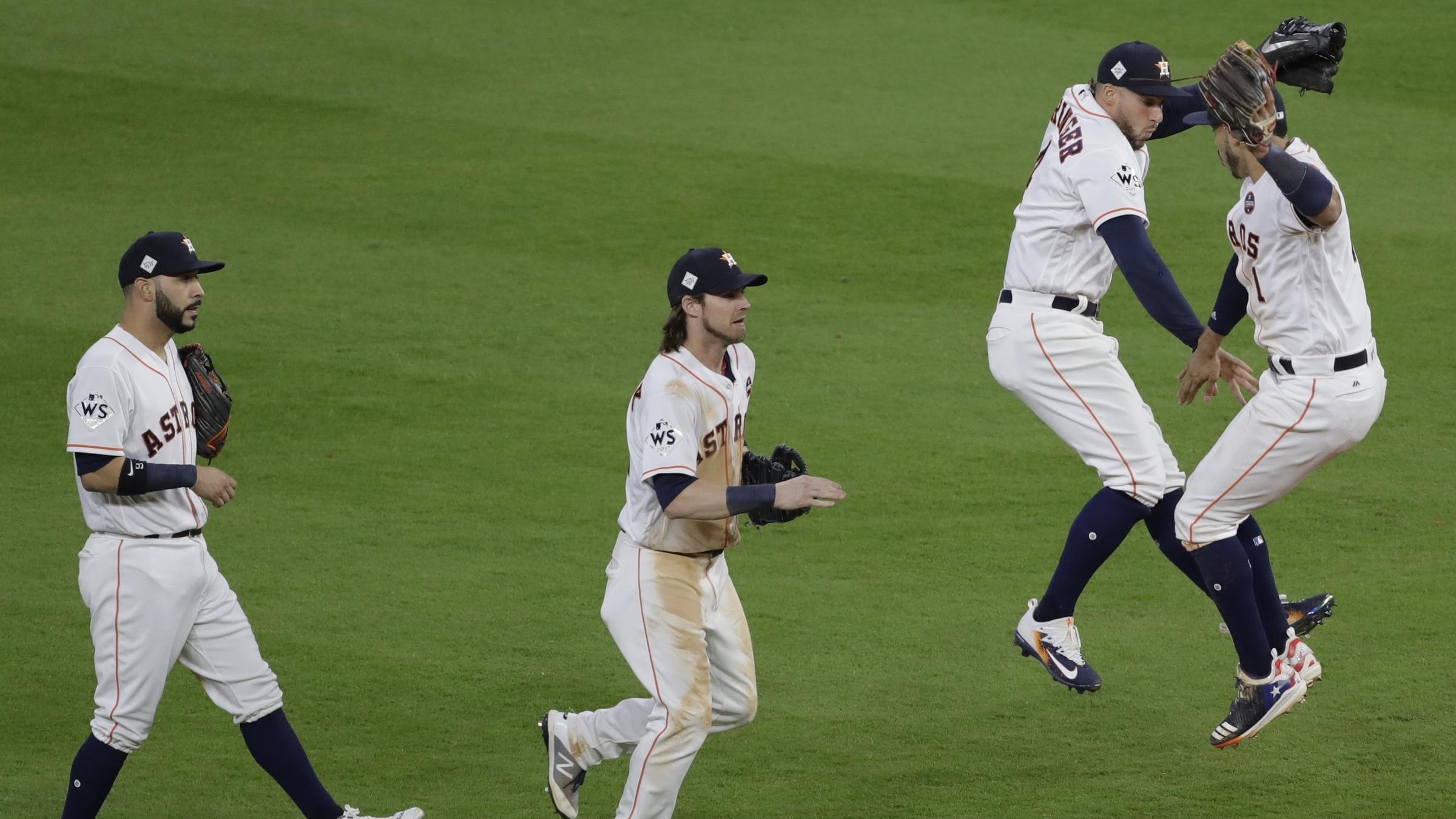Houston Astros Beat The Los Angeles Dodgers 53 In Game 3 Of World