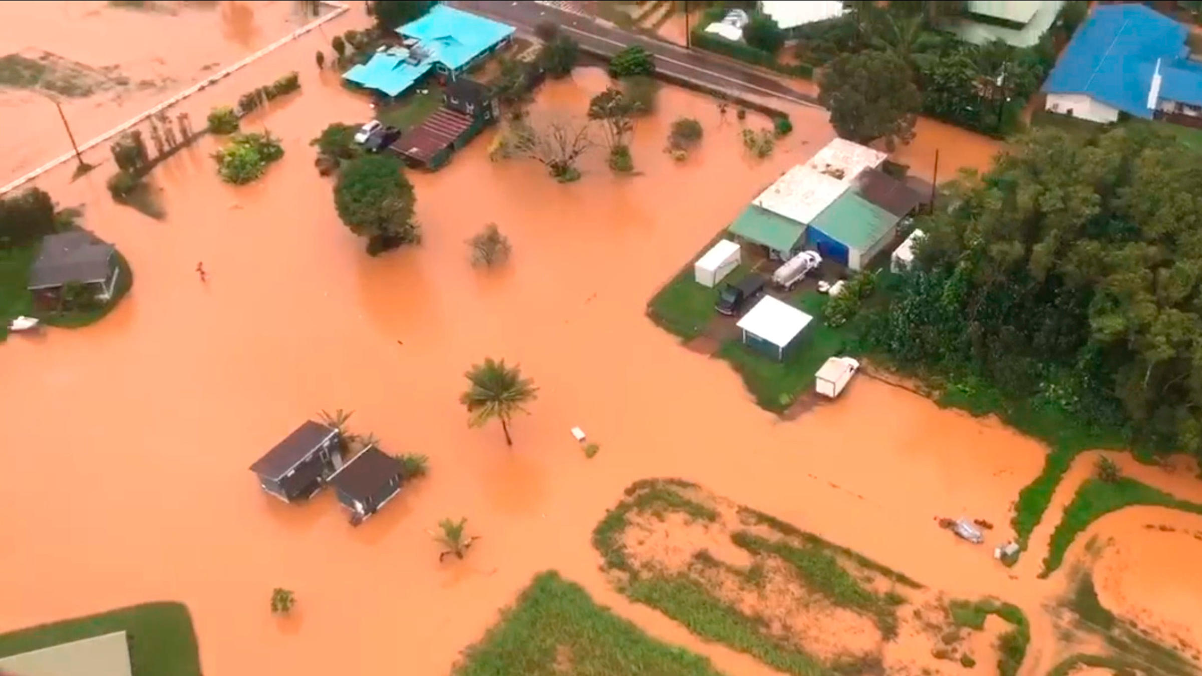 Kauai Struggles With Severe Flooding, As More Rain Is In The Forecast