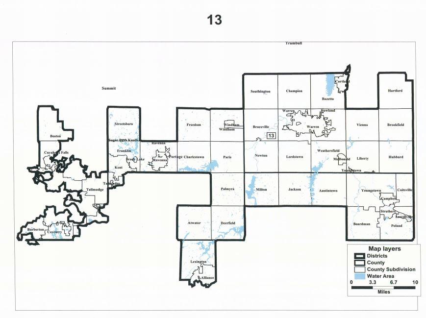 Summit County Has Four Congressional Districts But Not A Member Of Congress To Call Its Own Wyso 1895