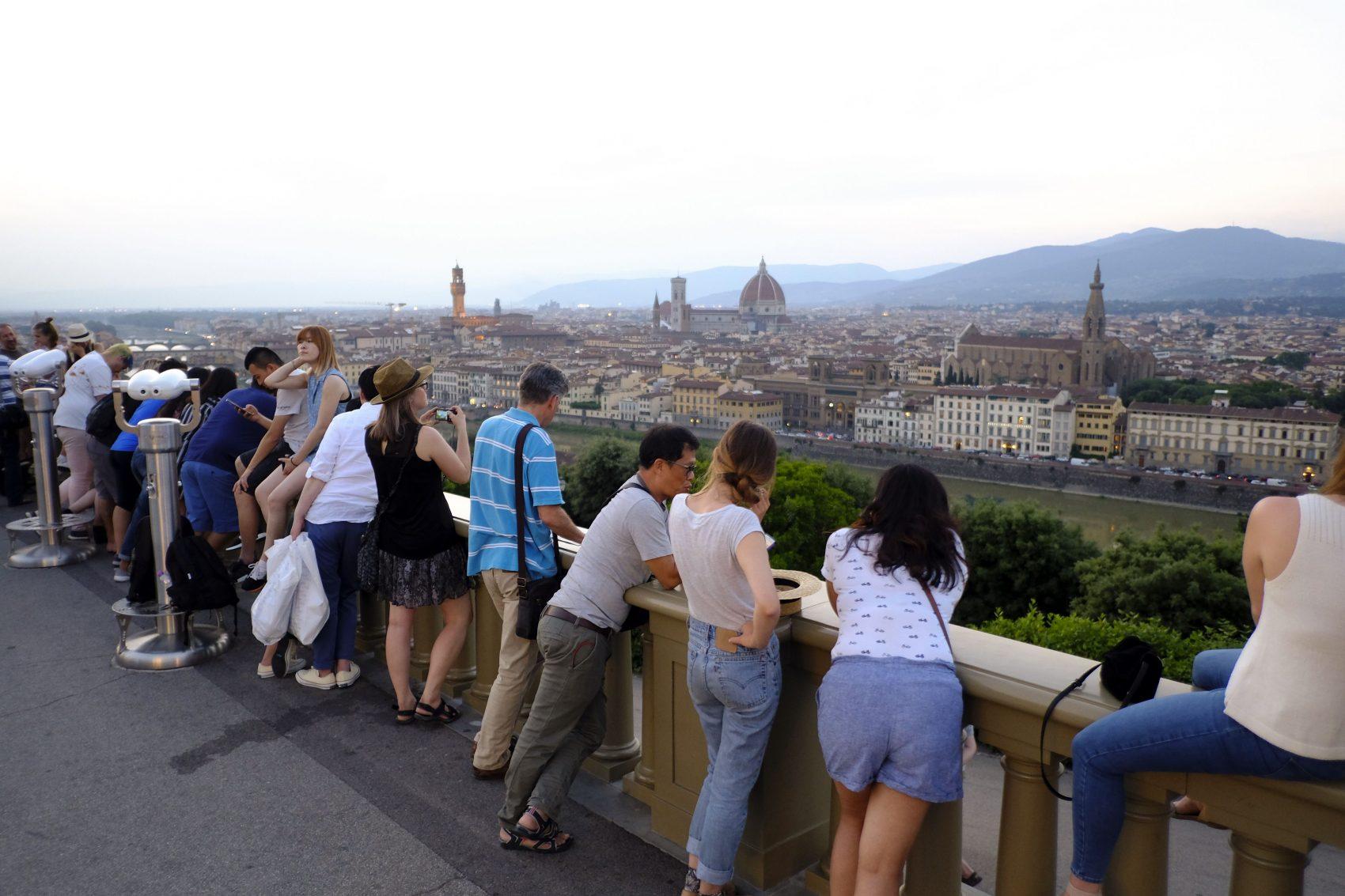 There Are Too Many Tourists In Florence, Say Tourists And Locals Alike