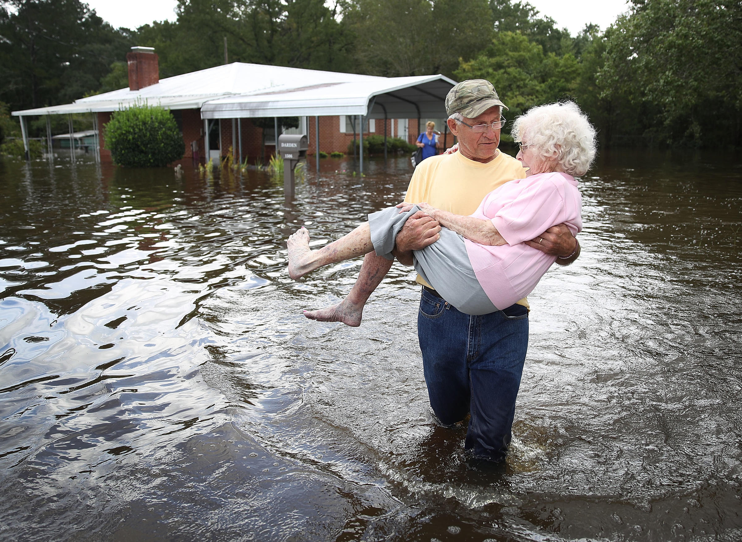 Floodwaters Rise In Carolinas Taking Lives And Prompting Environmental