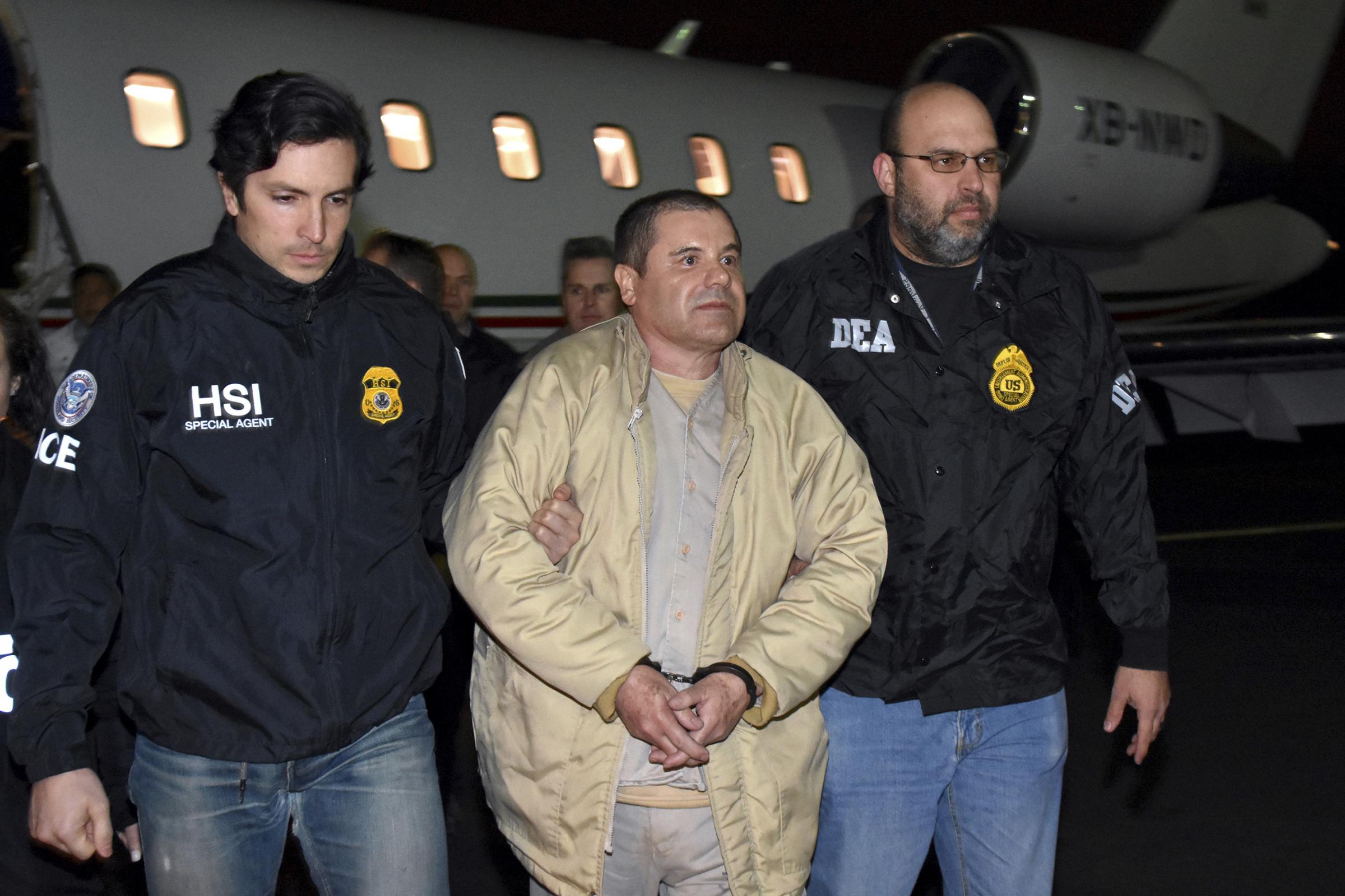 Image result for Mexican cartel kingpin El Chapo is found GUILTY on all charges in New York