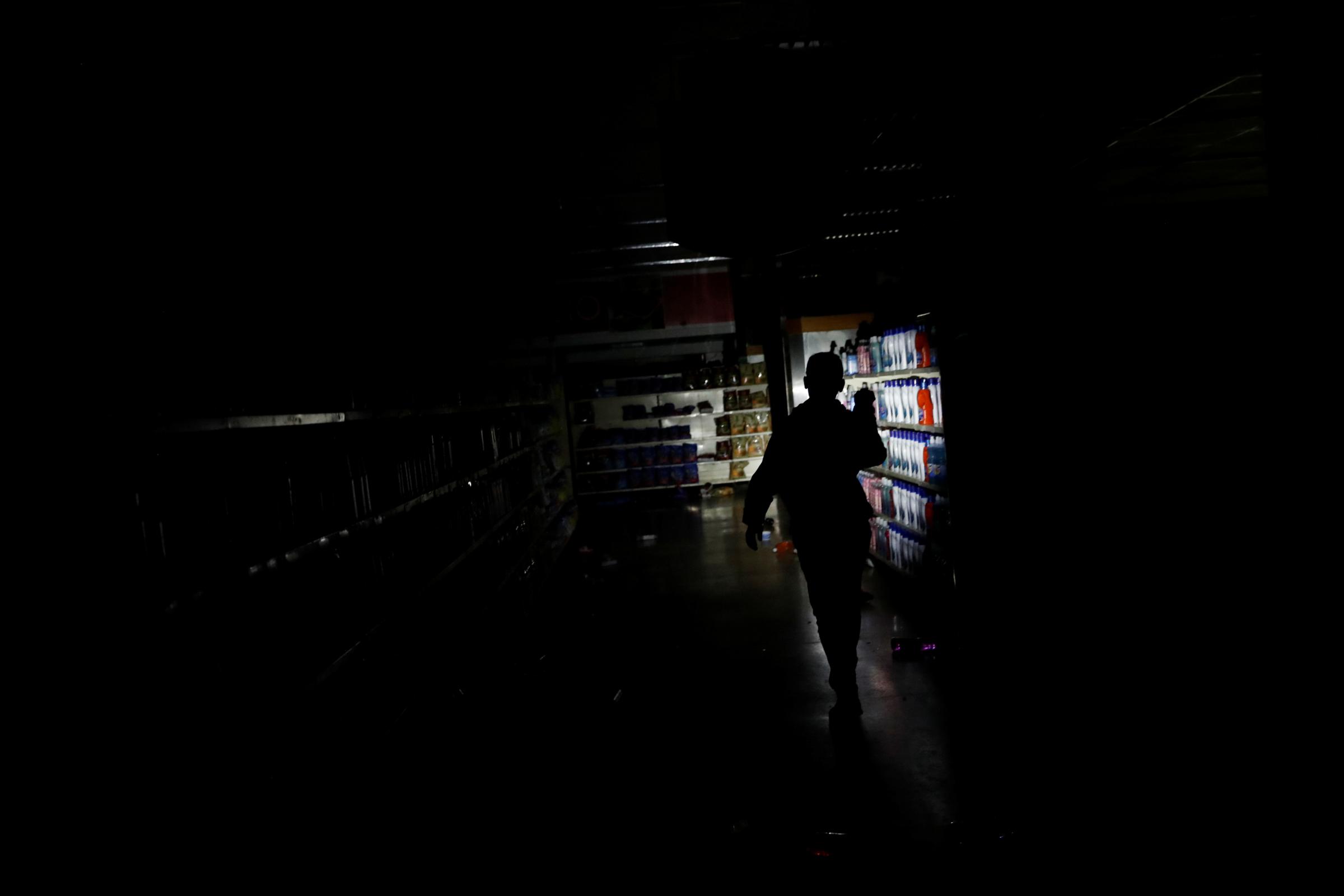 Image result for power blackouts in venezuela