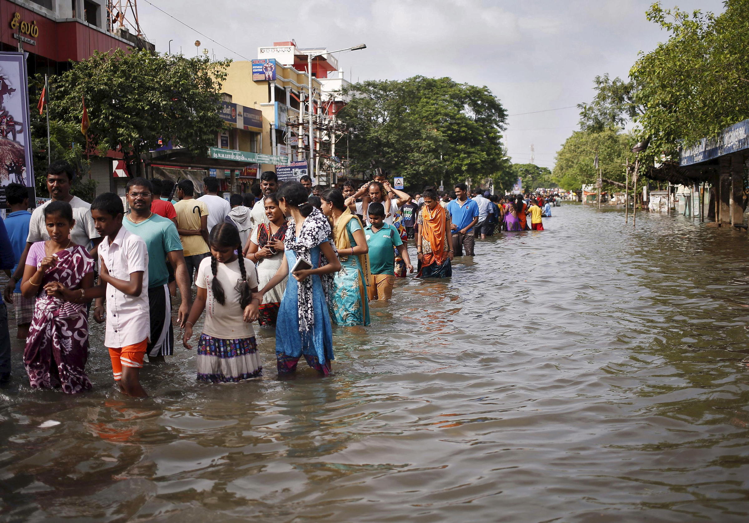 Coastal city of Chennai, India's fourth largest, experiences flooding