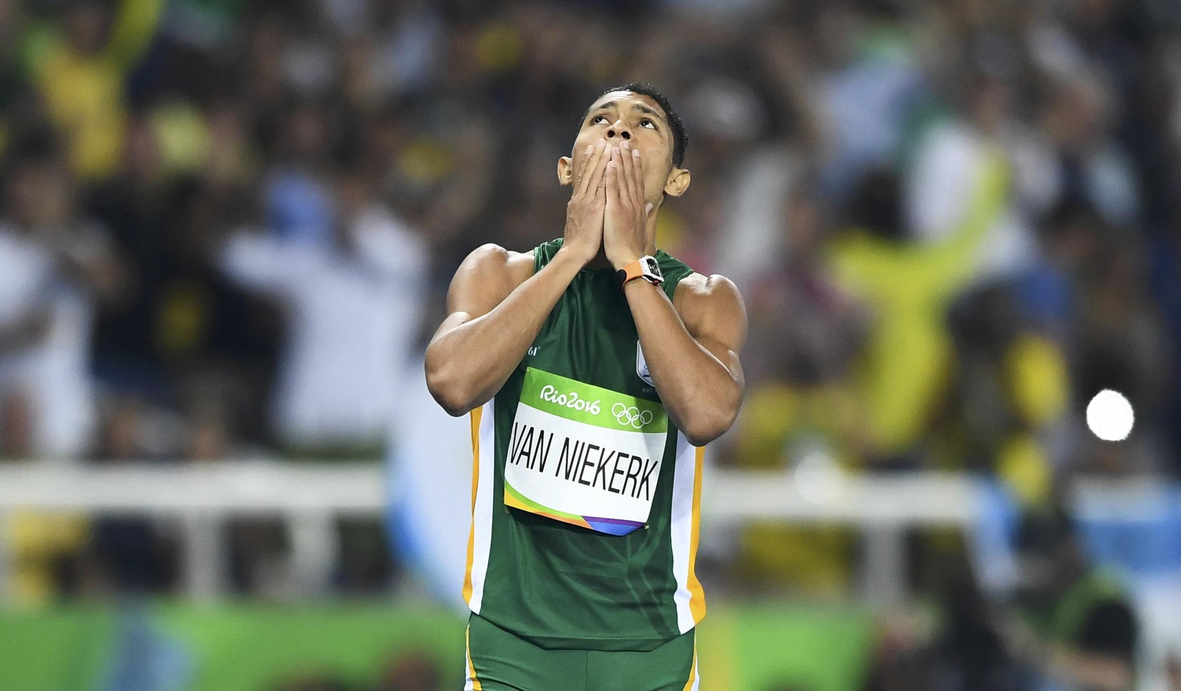 South Africans rejoice as Wayde van Niekerk sets a world record in Rio WJCT NEWS