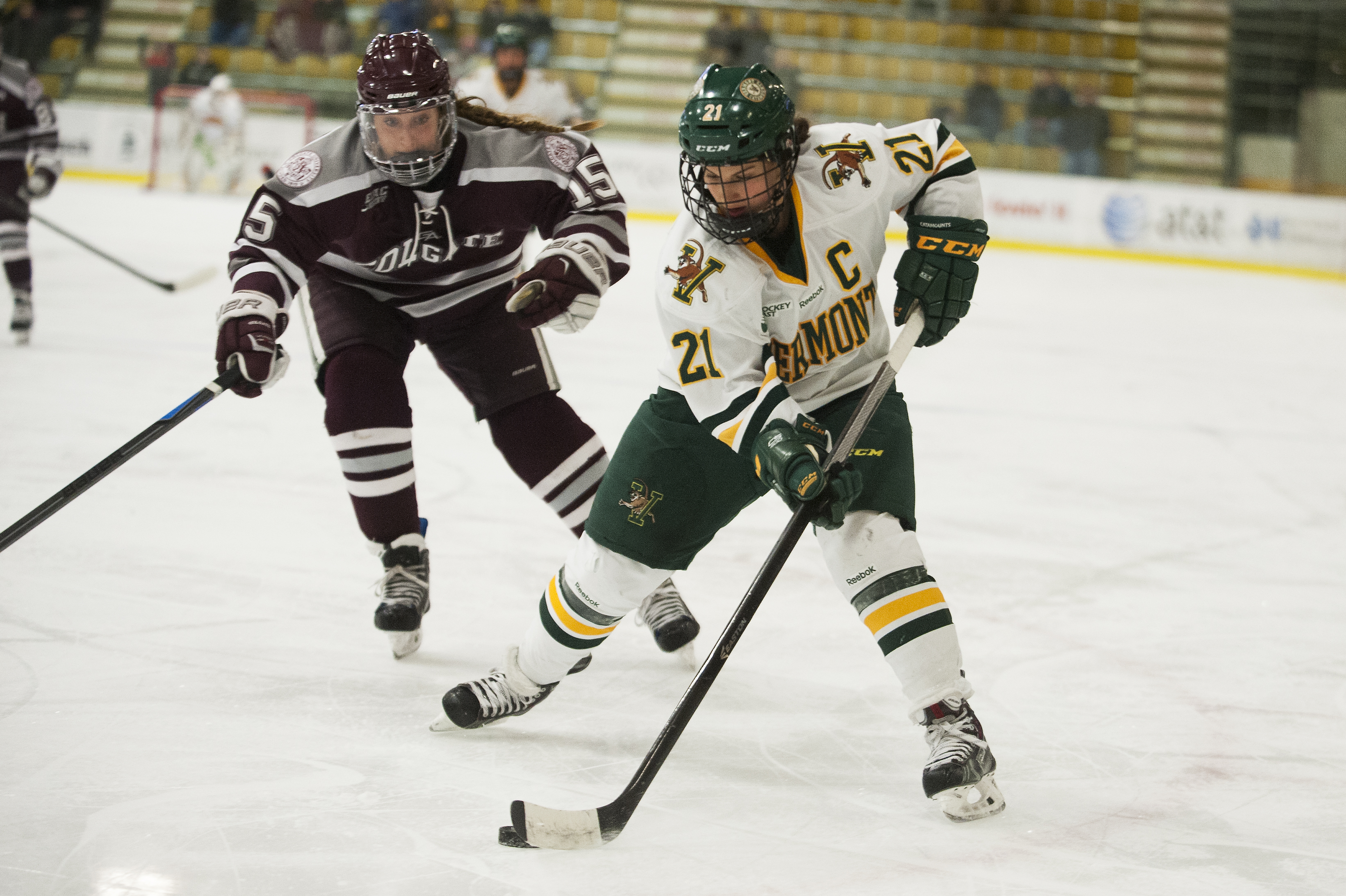 amanda pelkey, vt.'s most talented hockey player, ends college