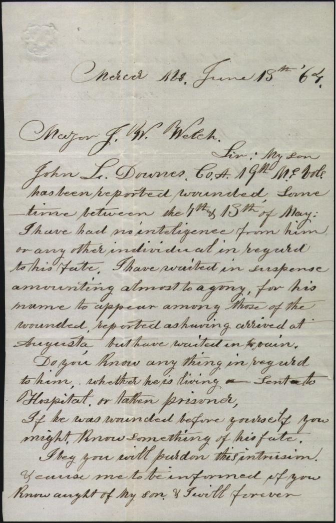united states navy letters from the civil war