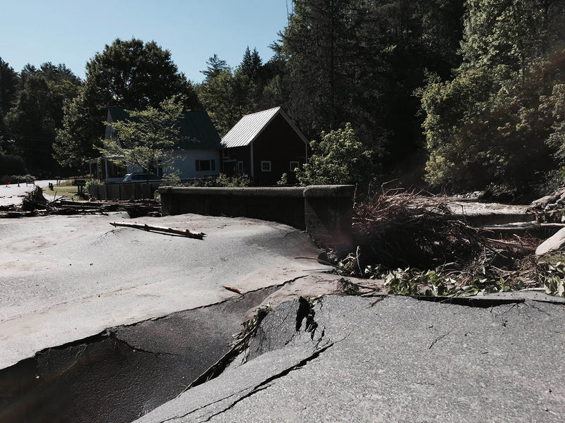 Storms Bring Flash Flooding To Barre, Plainfield Vermont Public Radio