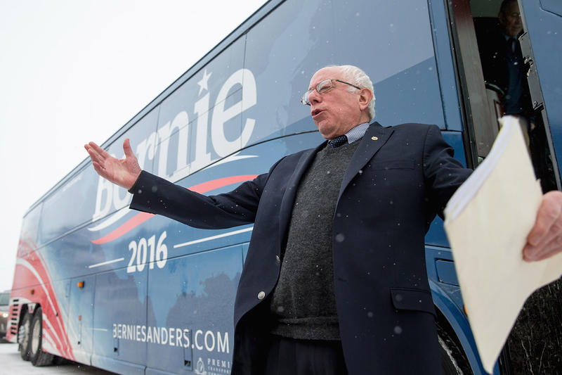Sanders Campaign Hopes A 'Bernie Bus Tour' Will Drive Iowa Turnout