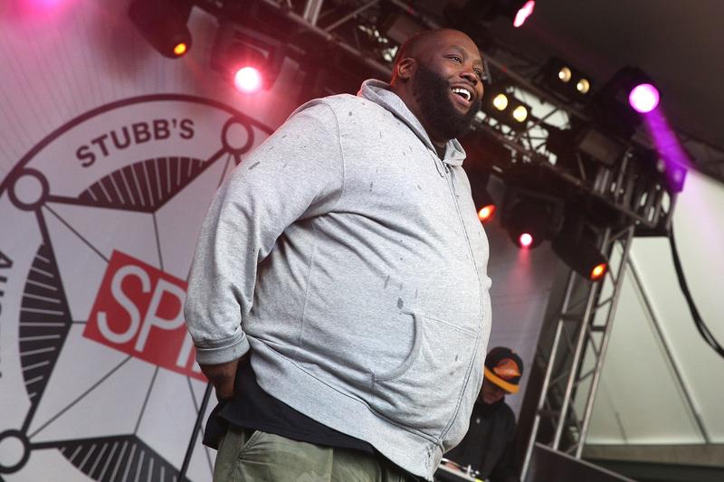 Killer Mike of Run The Jewels performs at the Spin Magazine Day Party at Stubb's during South By Southwest on Friday, March 20, 2015, in Austin, TX. 