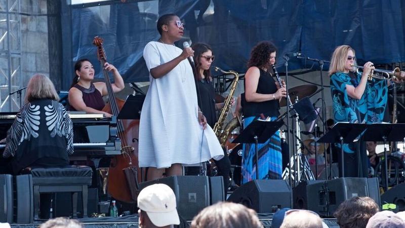 Artemis performing at the 2018 Newport Jazz Festival