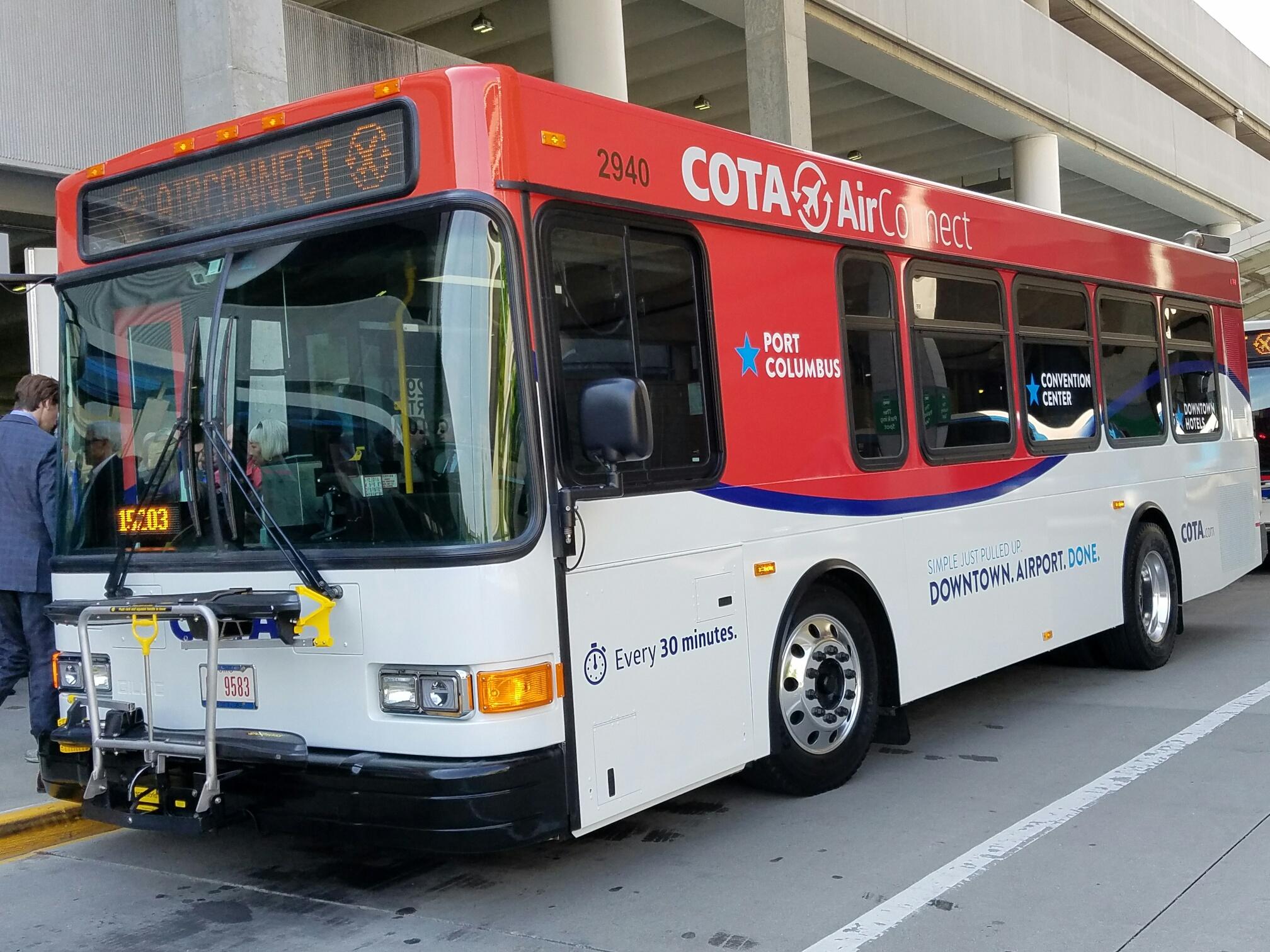 COTA Delivers Airport Service To And From Downtown WCBE 90.5 FM