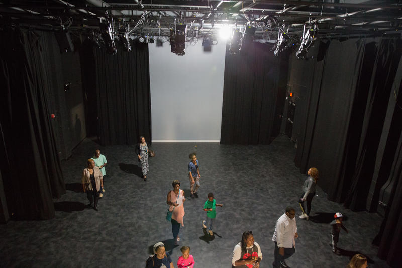 The new Alumni Theater Company space in Homewood.
