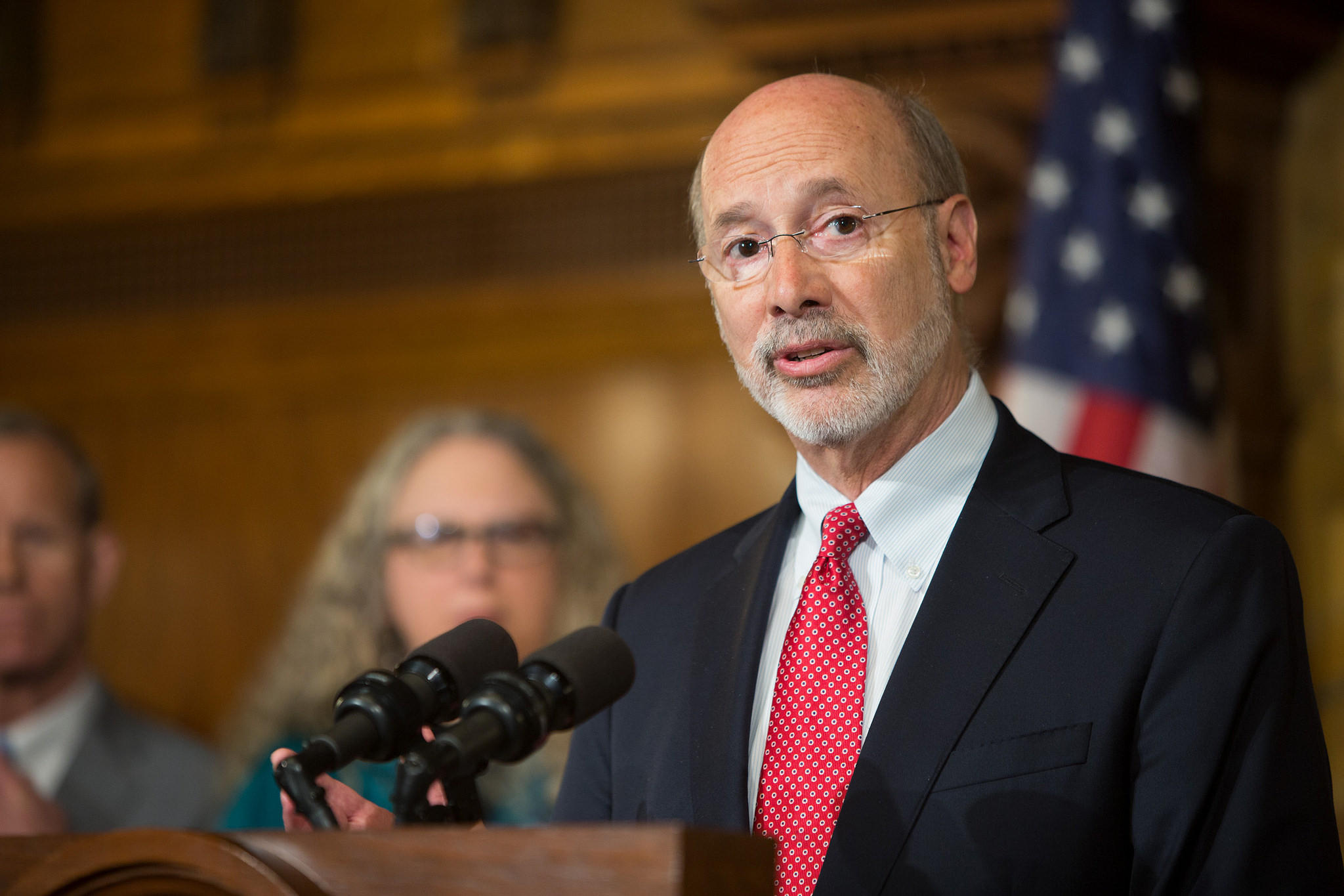 In which state did Tom Wolf run for governor?