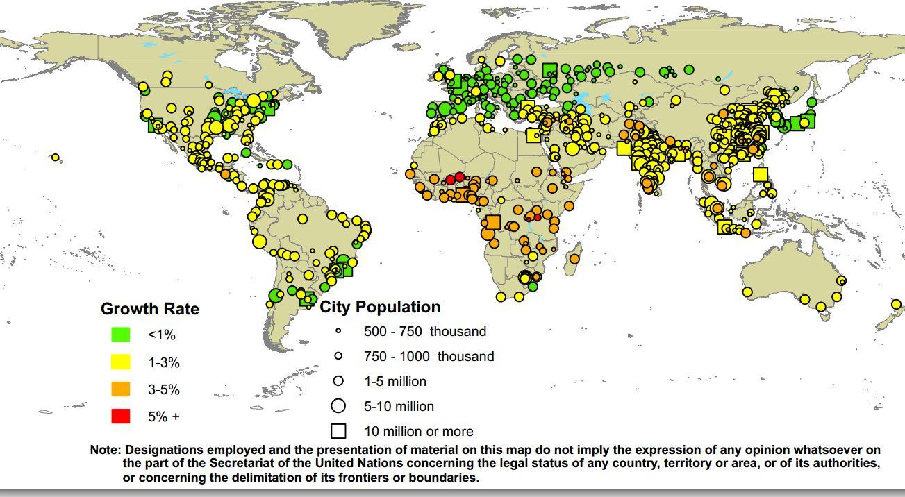 urban population rate map ile ilgili görsel sonucu