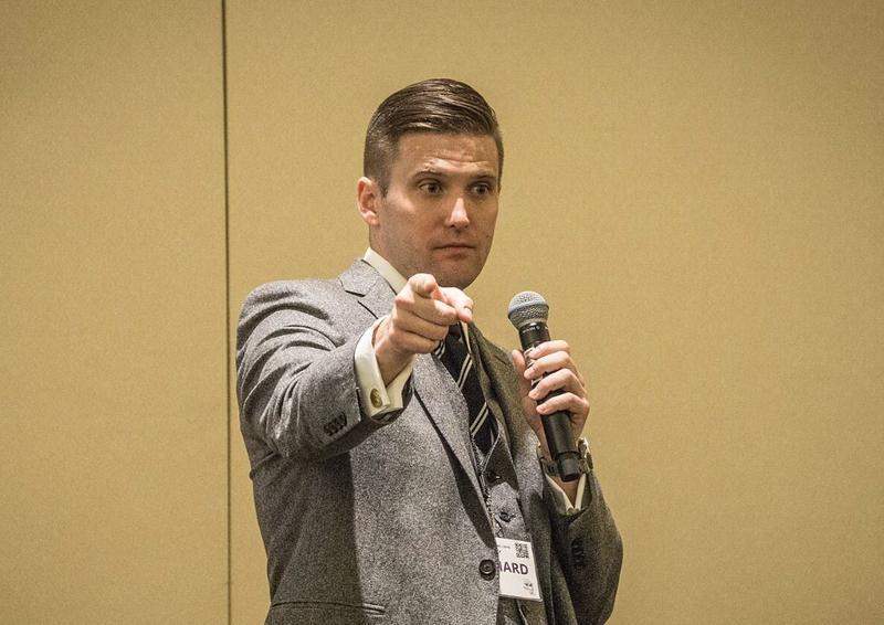 White nationalist heckled at University of Florida, where 