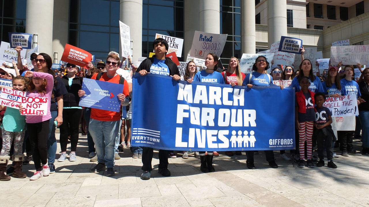 March For Our Lives Jacksonville Chapter Hopes To Keep Momentum Going