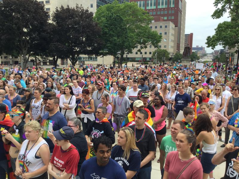 Lansing's LGBTQ Pride March & Capitol Rally WKAR