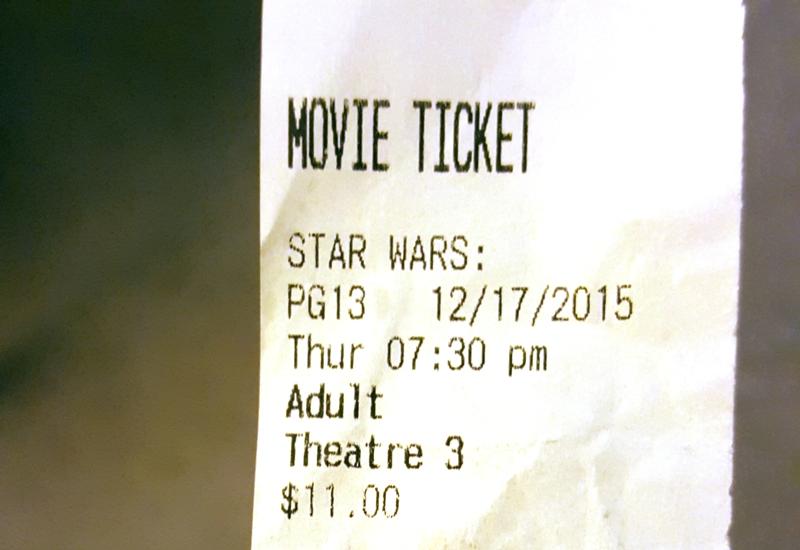 free star wars movie pass