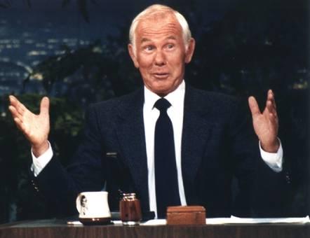Image result for johnny carson laughing gif