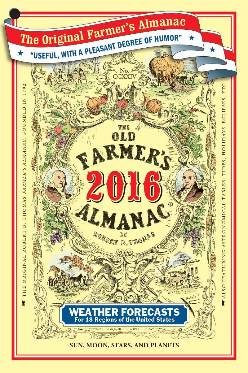 [Audio] Peek Behind the Pages of the The Old Farmer's Almanac 2016