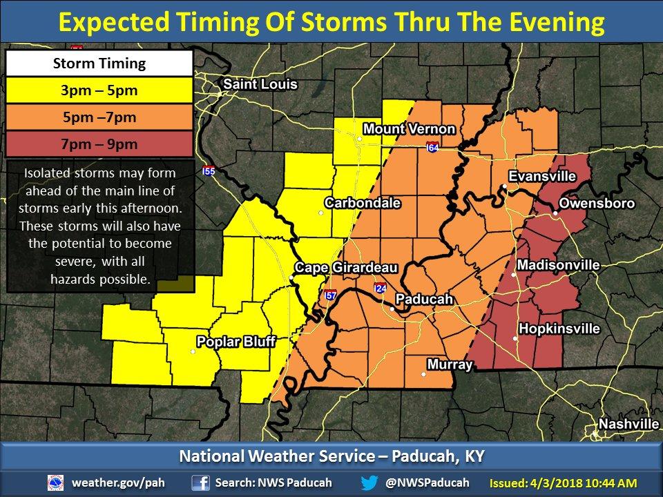 Heavy Storms Move Through West Kentucky Region WKMS