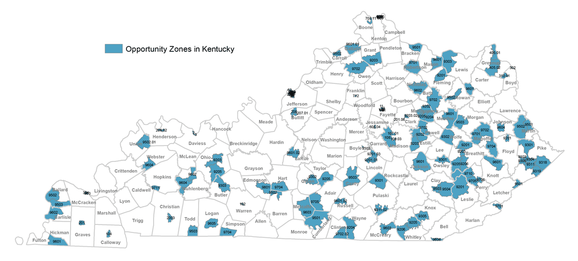 ‘opportunity Zones In West Ky Encourage Economic Development In Low Income Areas Wkms 1371