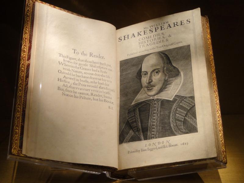 shakespeare first folio