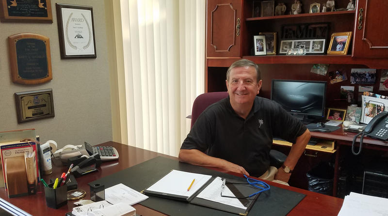 Gary Goodman, South Carolina State Fair General Manager, in his office in Columbia, SC (2017).