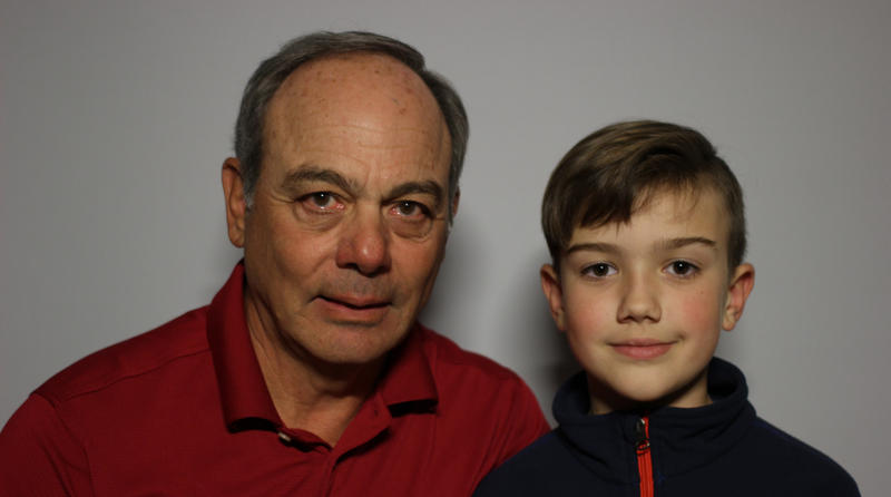 Colonel John Paolucci and grandson Jack Paolucci, Columbia 2016