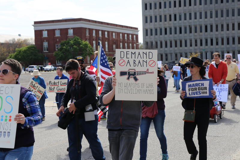 March for Our Lives Demonstrators in North Charleston, SC