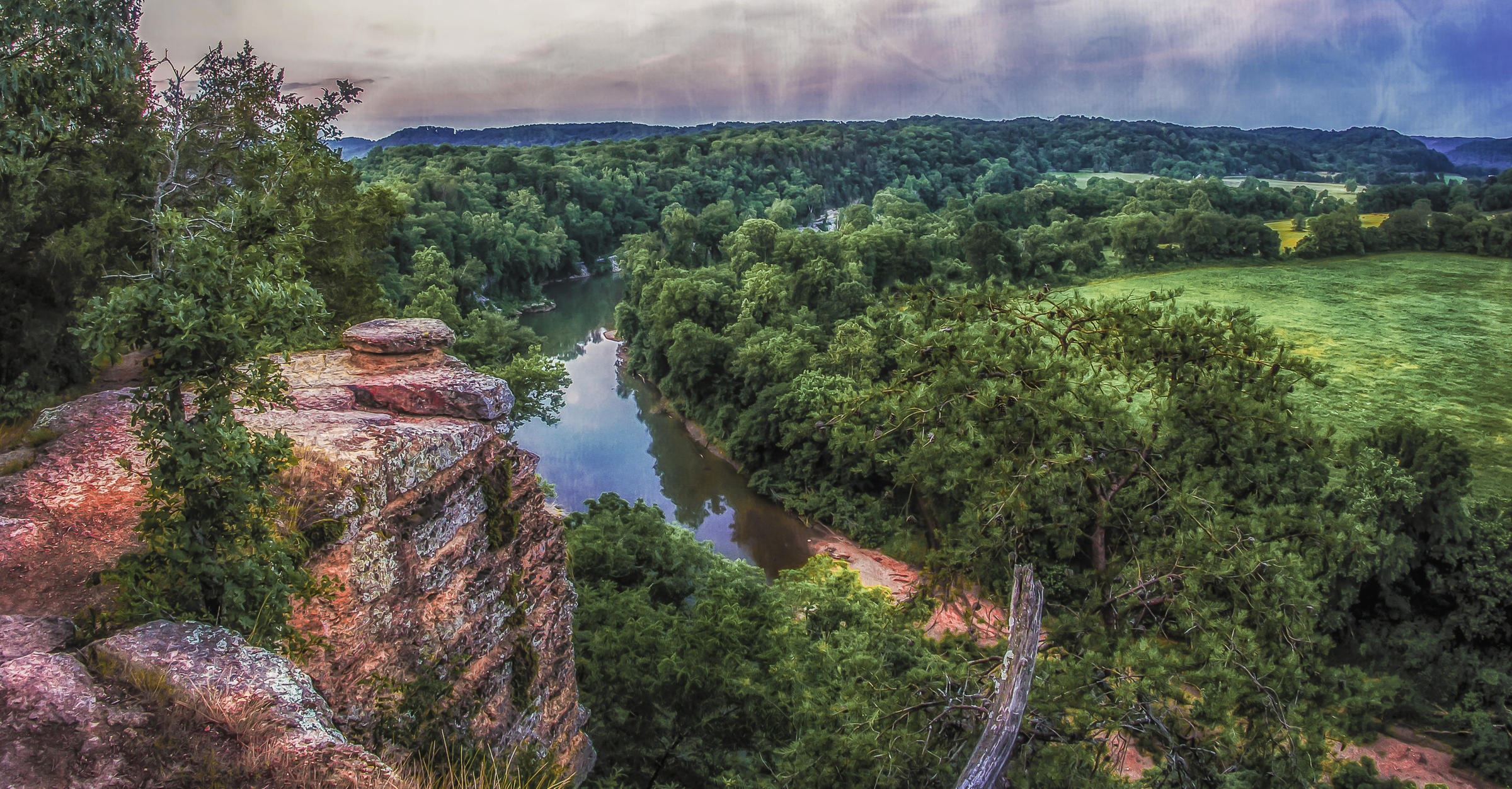 harpeth one of two tenn. rivers listed as "endangered"