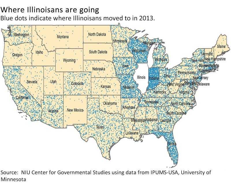 Illinois Leads Nation In Population Loss WNIJ and WNIU