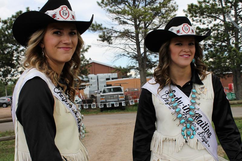Miss Frontier And Her Lady In Waiting The Royalty Of Cheyenne Frontier
