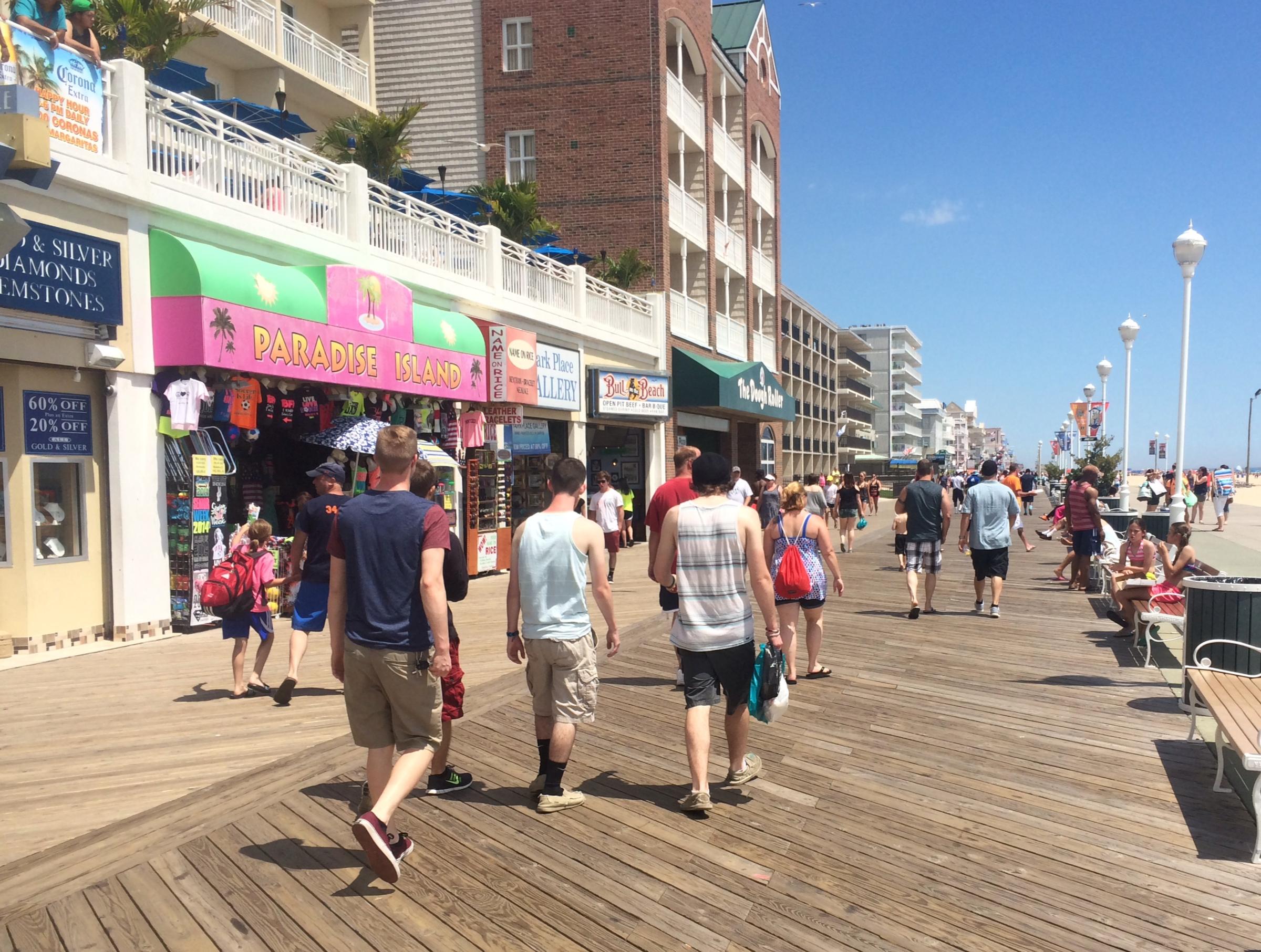 Ocean City Boardwalk Attractions : RTX Traveler Online