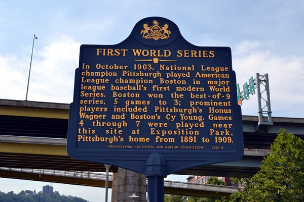 Image result for boston wins baseball's first world series
