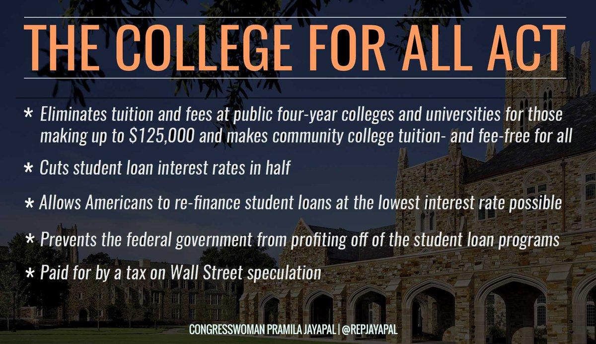 College For All Act Now in Congress WSIU