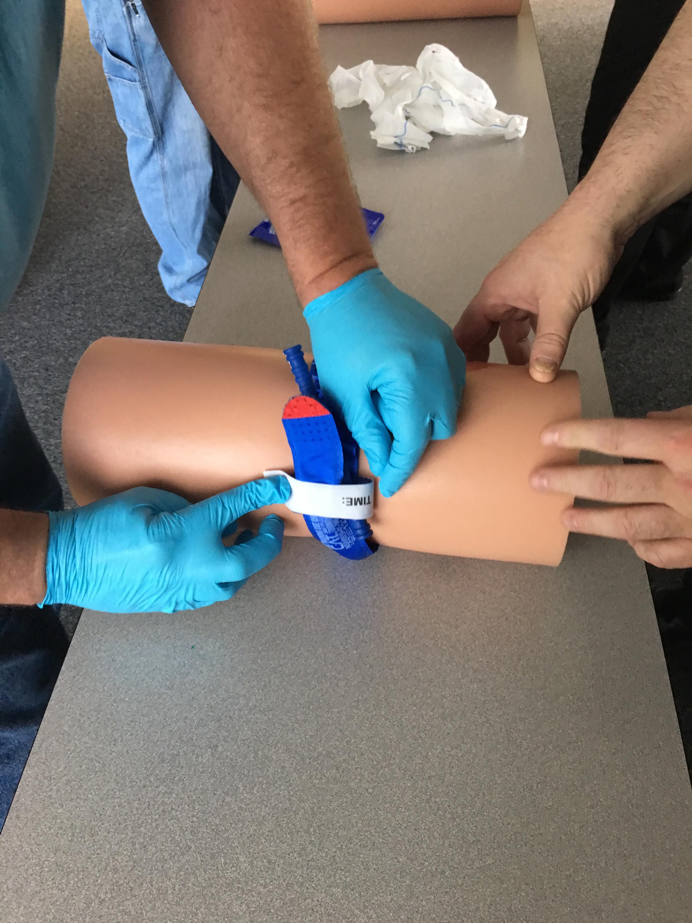 Police Officers Receive Stop The Bleed Training Wsiu