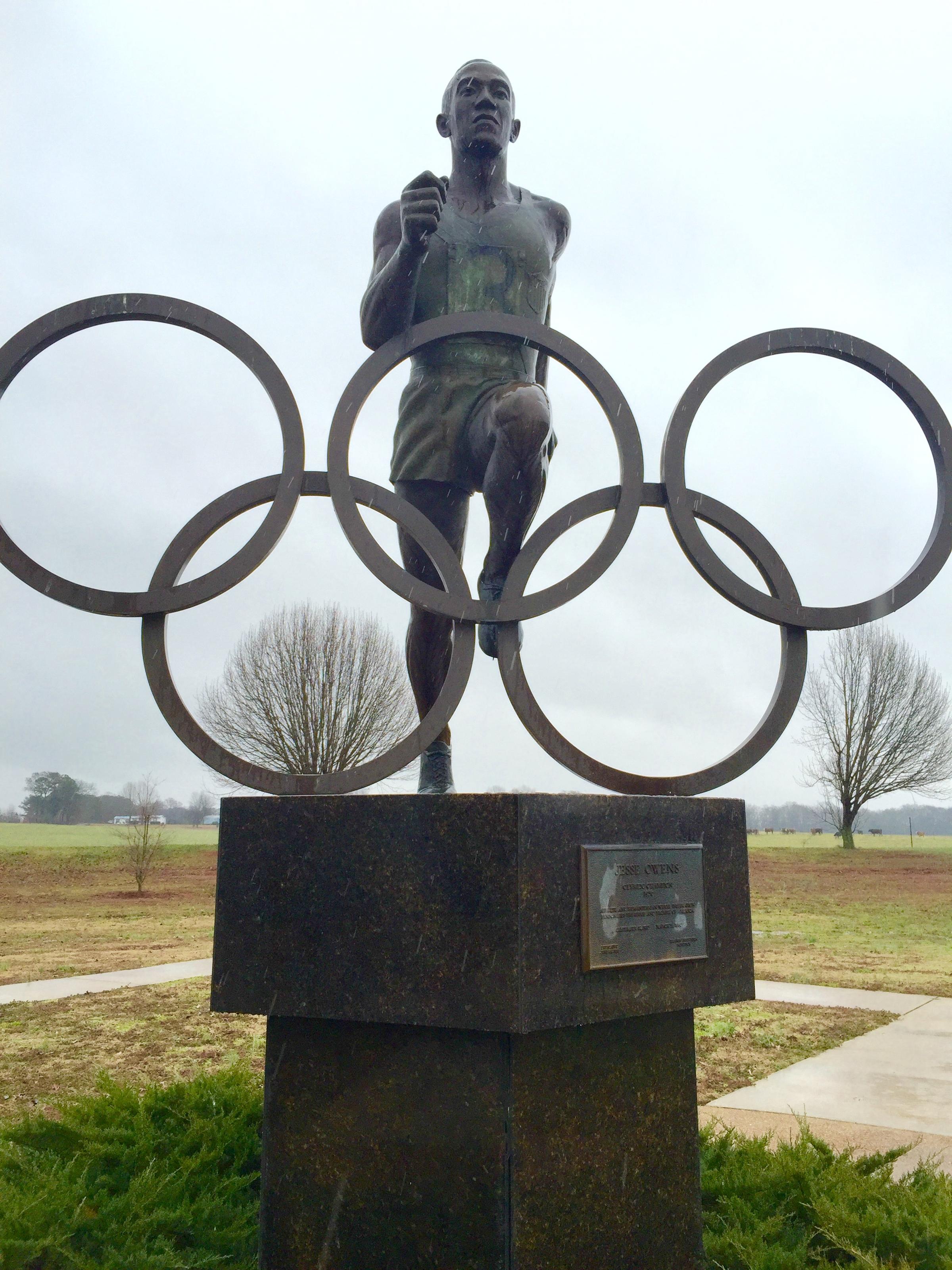 Alabama Jesse Owens' starting block Alabama Public Radio