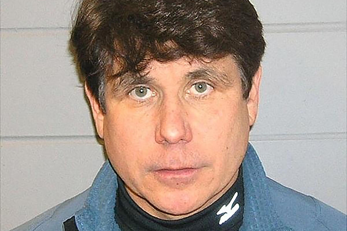  Former Gov. Rod Blagojevich in his arrest photo on Dec. 10, 2008. Credit U.S. Government