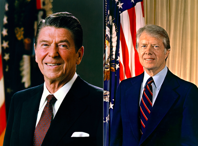 The Day Jimmy Carter And Ronald Reagan Almost Bumped Into Each Other In Columbus Wvxu 
