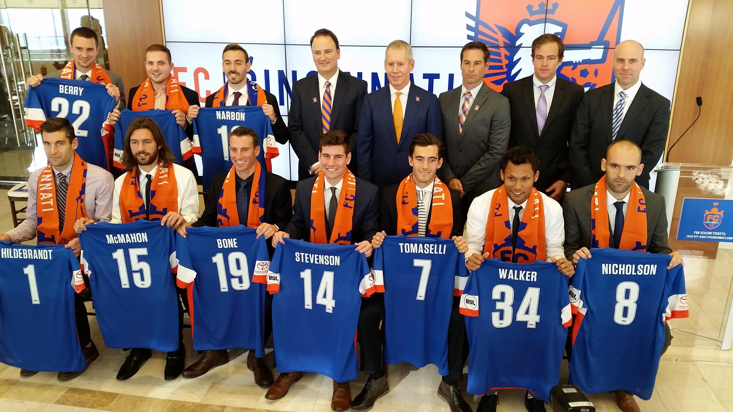 FC Cincinnati Announces First Eleven Players WVXU