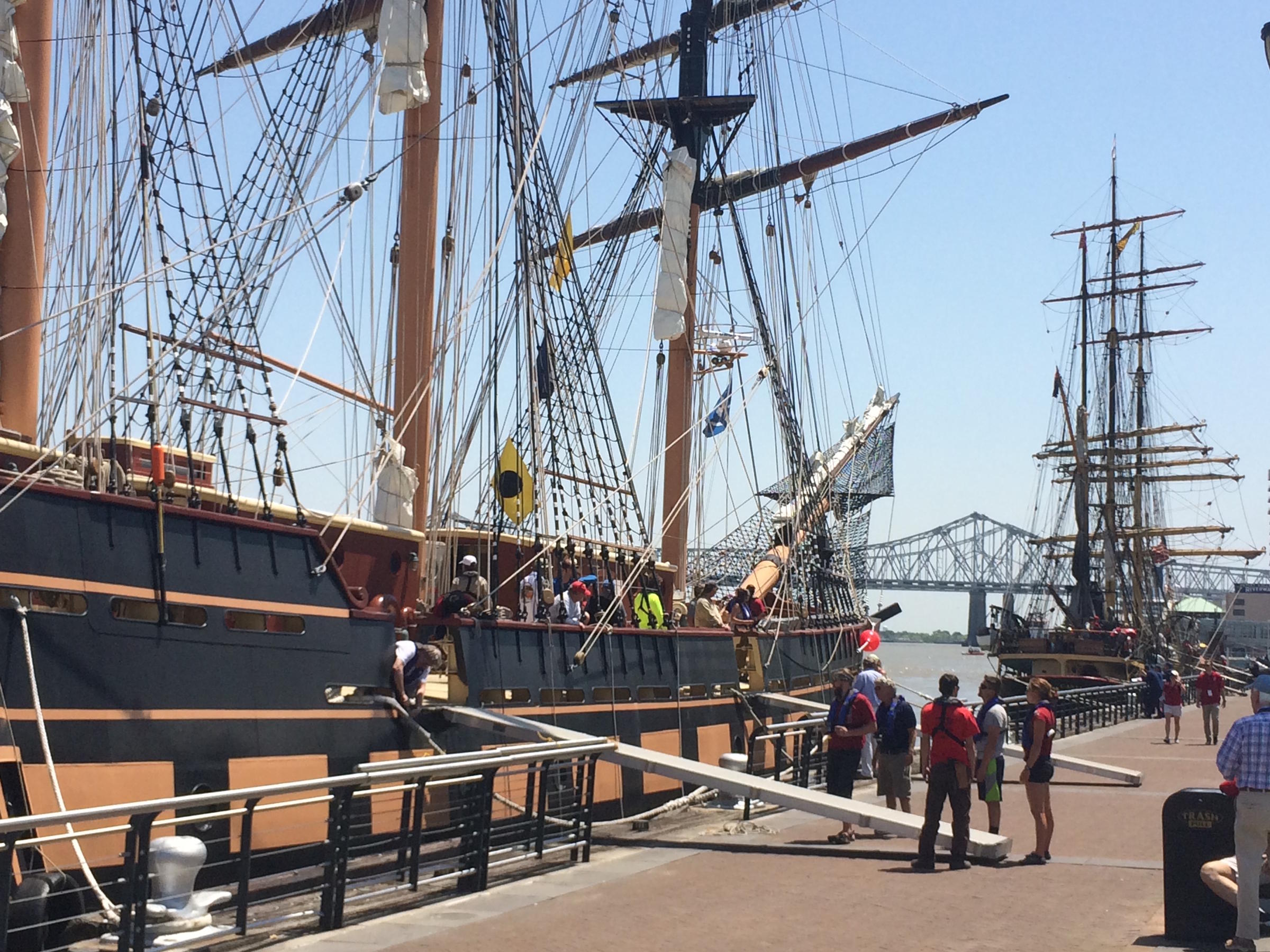 Tall Ships Arrive In New Orleans WWNO