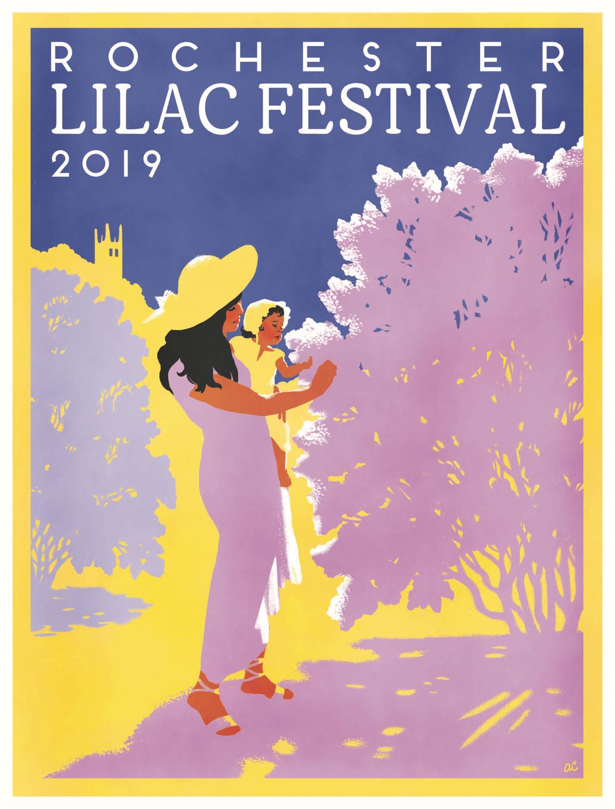 Lilac Festival poster unveiled WXXI News