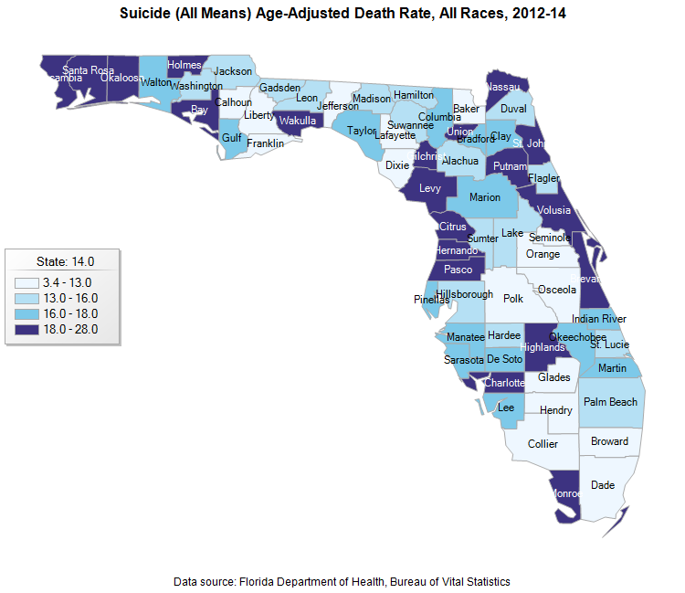 Isolation Increases Florida's Rural Suicide Rates | Health News Florida