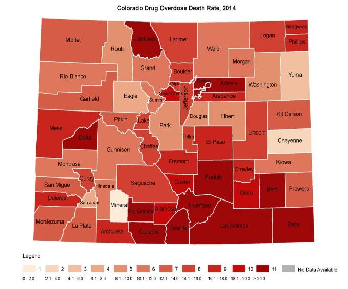 Colorado Drug Overdose Rates Above National Average | HPPR